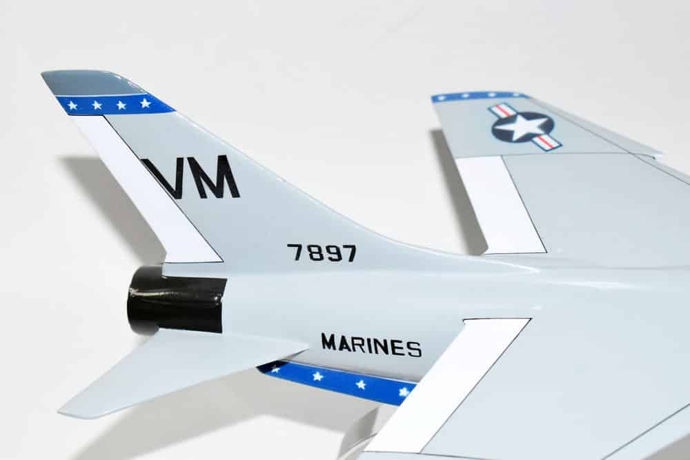 VMF(AW)-451 Warlords F-8D (1963) Model