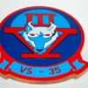 VS-35 Blue Wolves (Older logo) Plaque