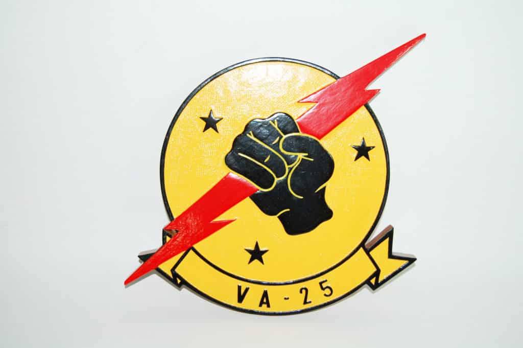 VA-25 "Fist of the Fleet" Plaque