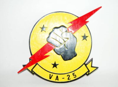 VA-25 “Fist of the Fleet” Plaque