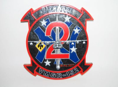 VMGR-452 Yankees Plaque
