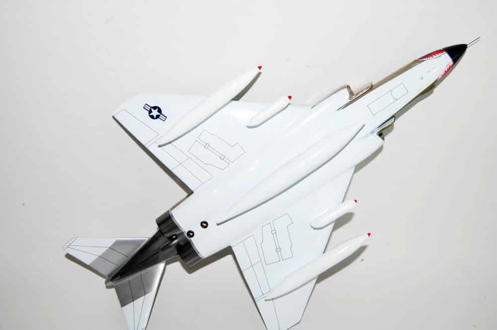 308th Fighter Squadron Emerald Knights F-4E (w/shark teeth) Model