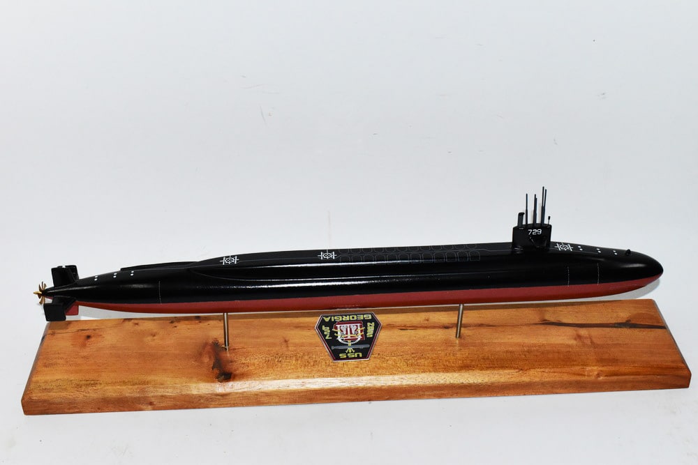 USS Georgia SSBN-729 Submarine Model