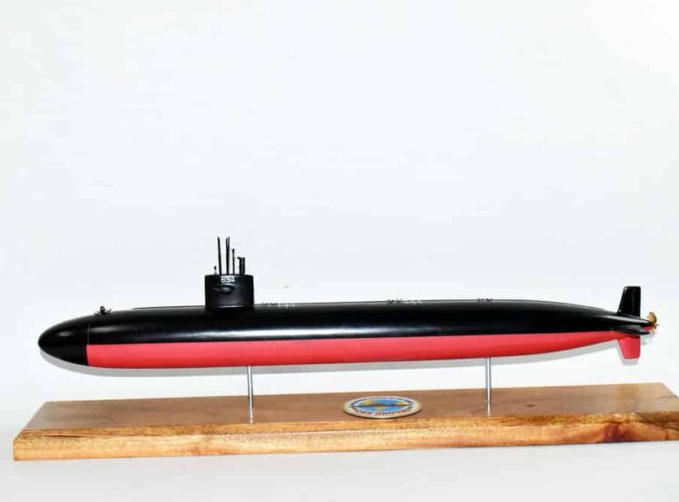 USS Groton (SSN-694) Submarine Model