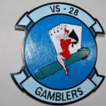 VS-28 Gamblers Plaque