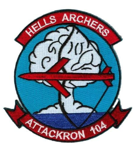 VA-104 Hells Archers Squadron Patch