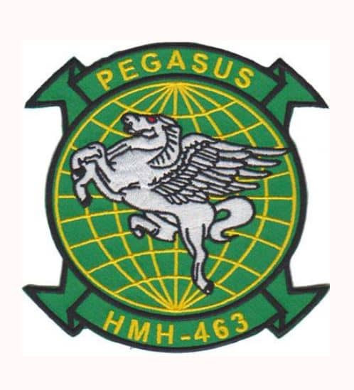 HMH-463 Pegasus Patch – Plastic Backing
