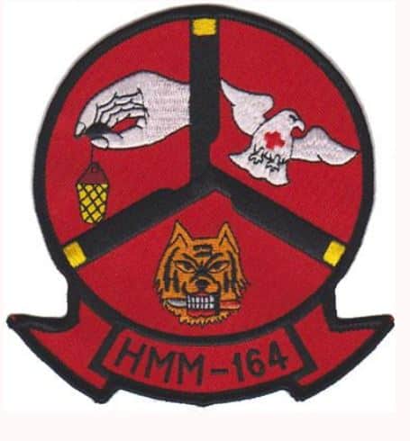 HMM-164 Flying Death Squadron Patch – Plastic Backing