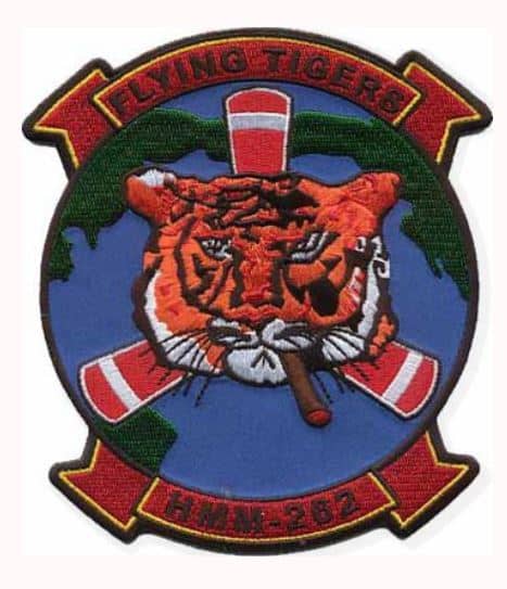 HMM-262 Flying Tigers Patch – Plastic Backing