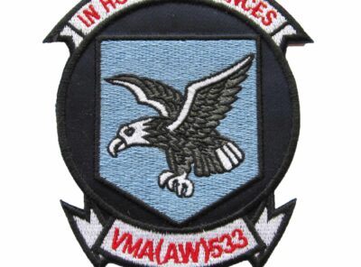 VMA (AW)-533 Nighthawks Squadron Patch – Sew on