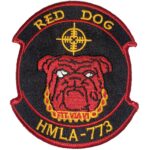 HMLA-773 Red Dog Patch – Sew on