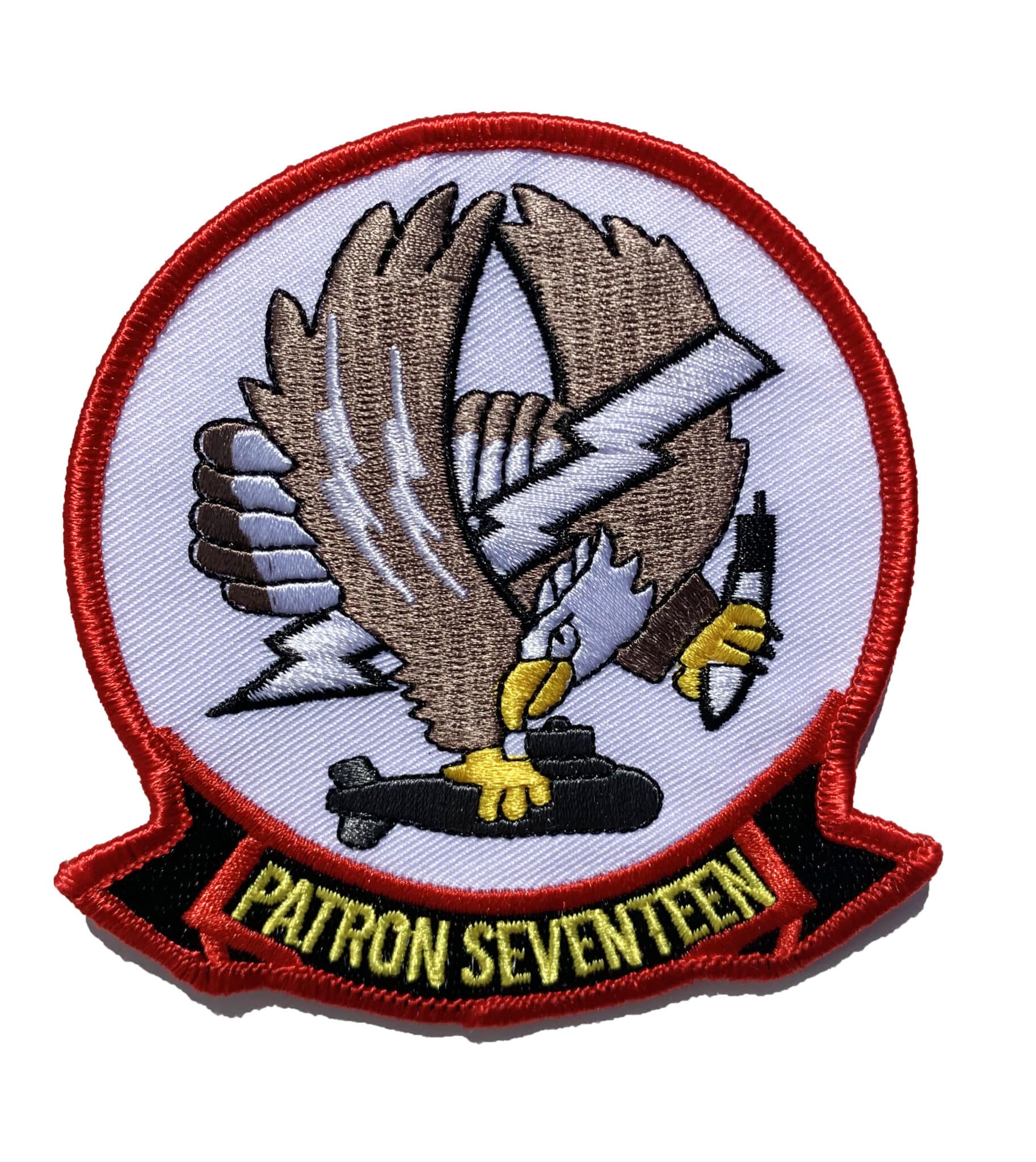 VP-17 White Lightnings Squadron Patch – Sew On