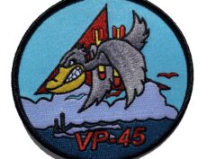 VP-45 Pelicans Squadron Patch – Plastic Backing