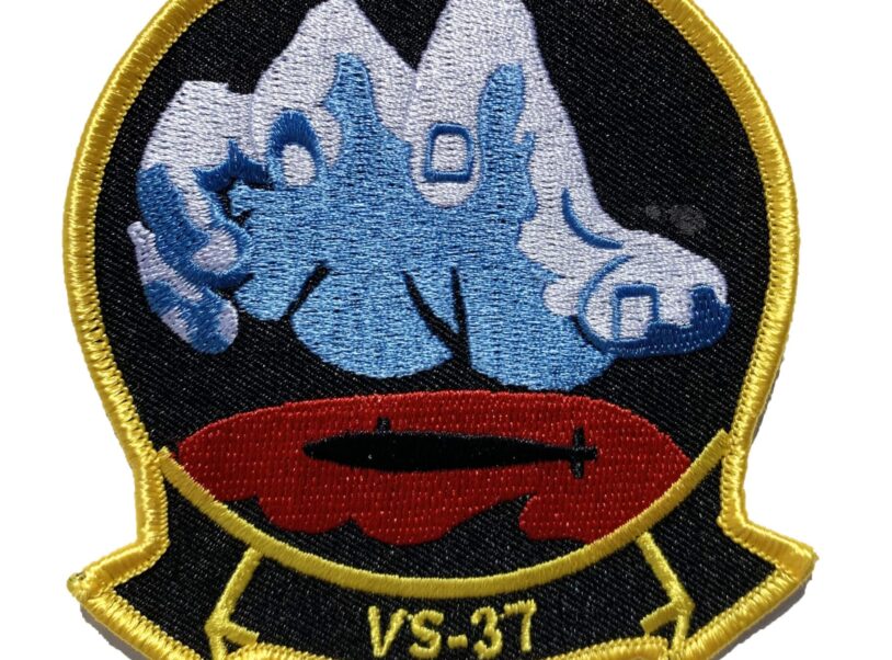 VS-37 Sawbuck Squadron Patch – Sew On - Squadron Nostalgia