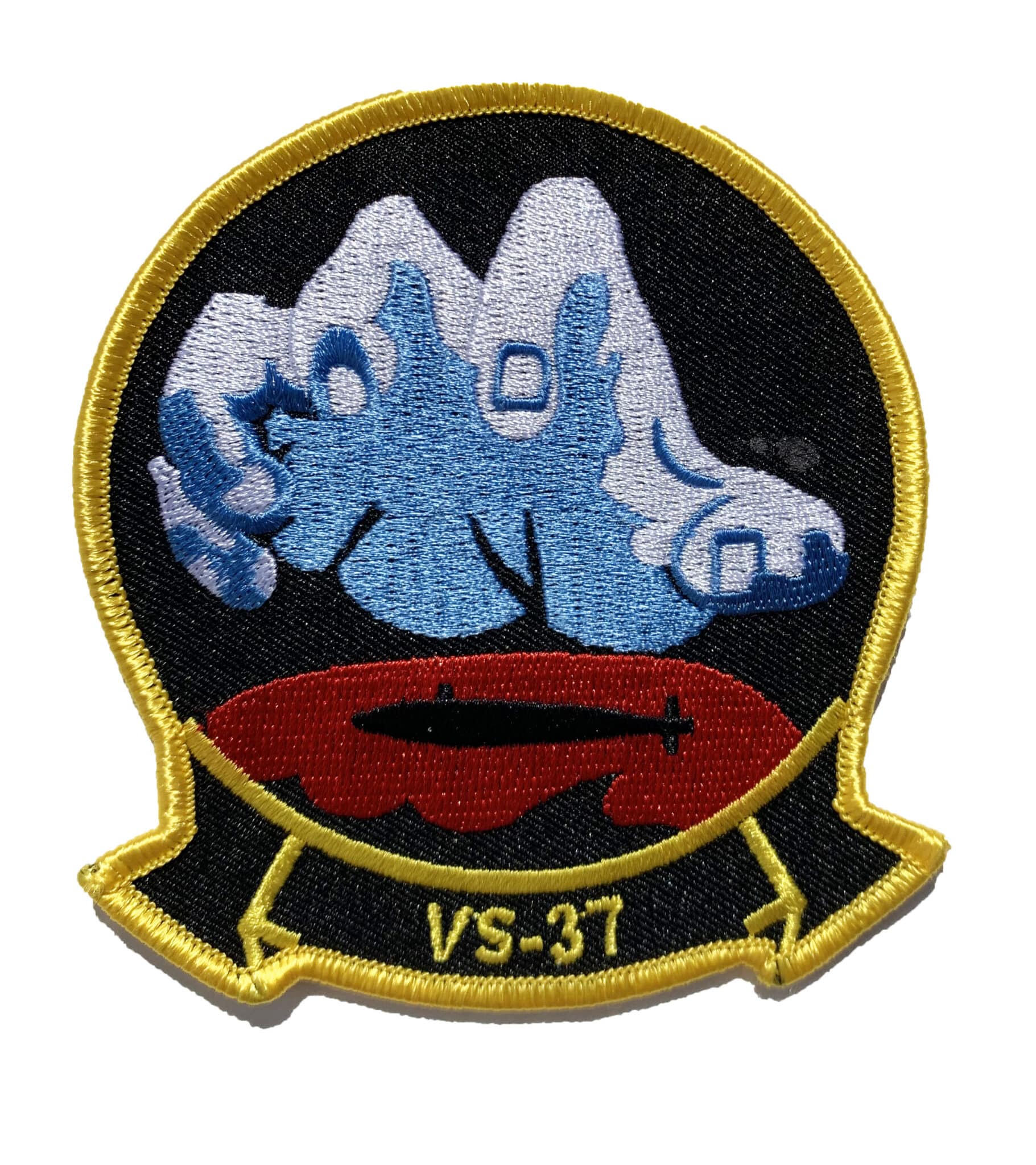 VS-37 Sawbuck Squadron Patch – Sew On