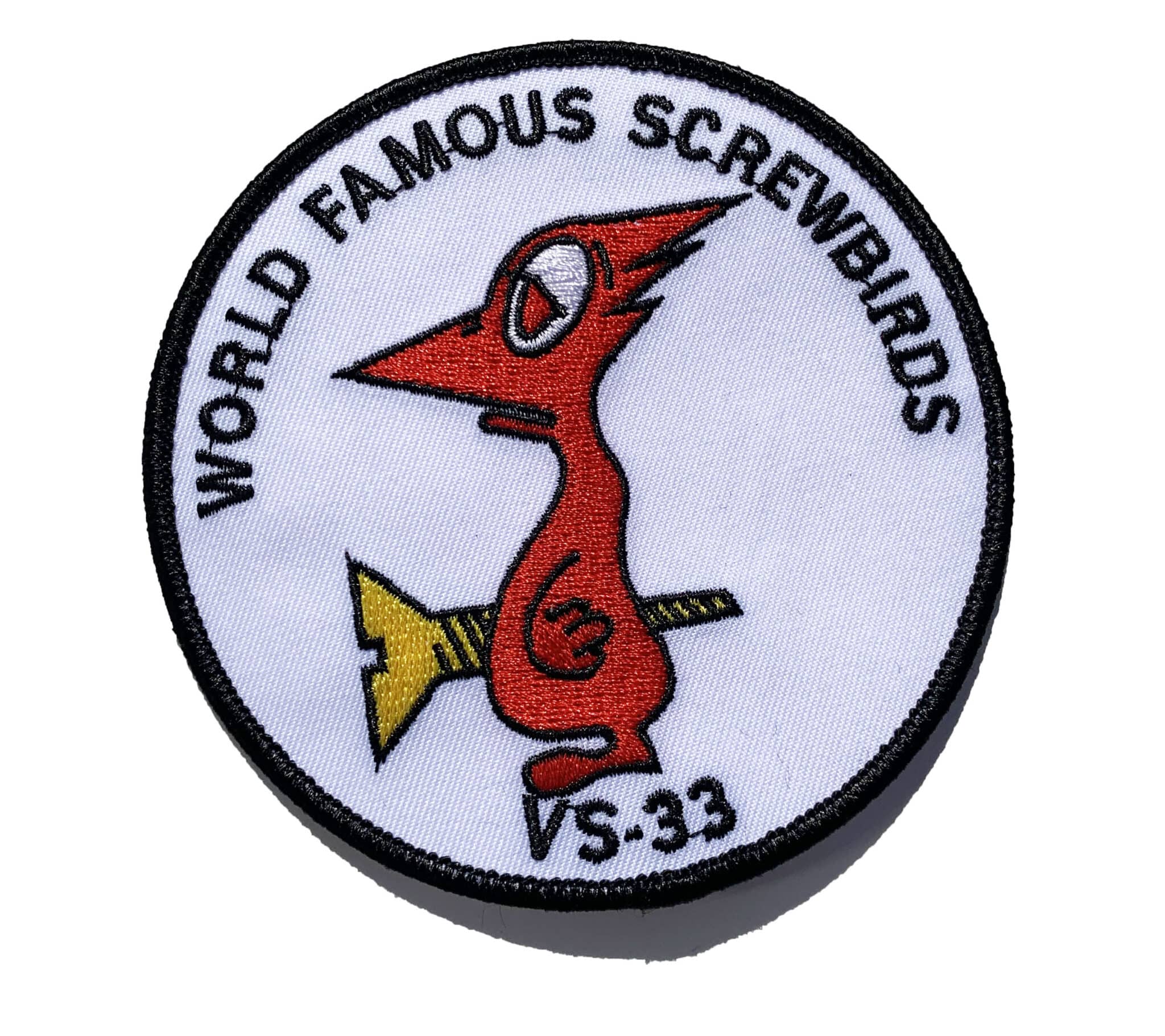 VS-33 Screwbirds Squadron Patch – Sew On