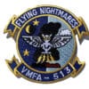 VMFA-513 Flying Nightmares Patch – Plastic Backing