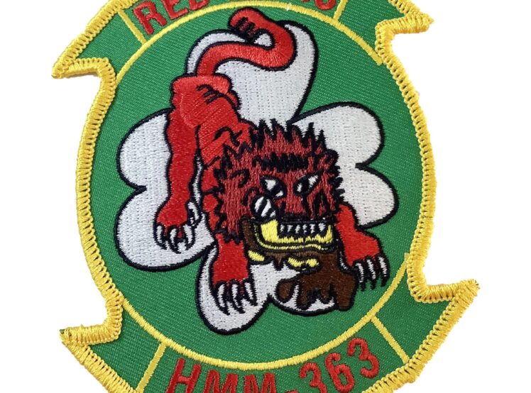 HMM-363 Red Lions Patch –Sew On
