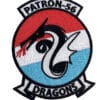 VP-56 Dragons Squadron Patch – Plastic Backing