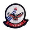 VT-21 Red Hawks Squadron Patch – Plastic Backing