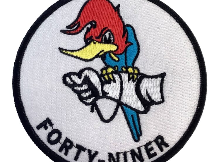 VP-49 Woodpeckers Squadron Patch – Plastic Backing