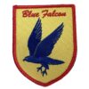 Blue Falcon Patch – Plastic Backing