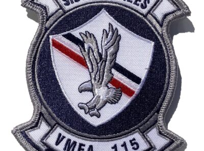 VMFA-115 Silver Eagles Squadron Patch – Sew On