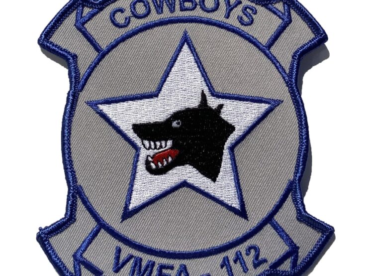 VMFA-112 Cowboys Patch – Plastic Backing