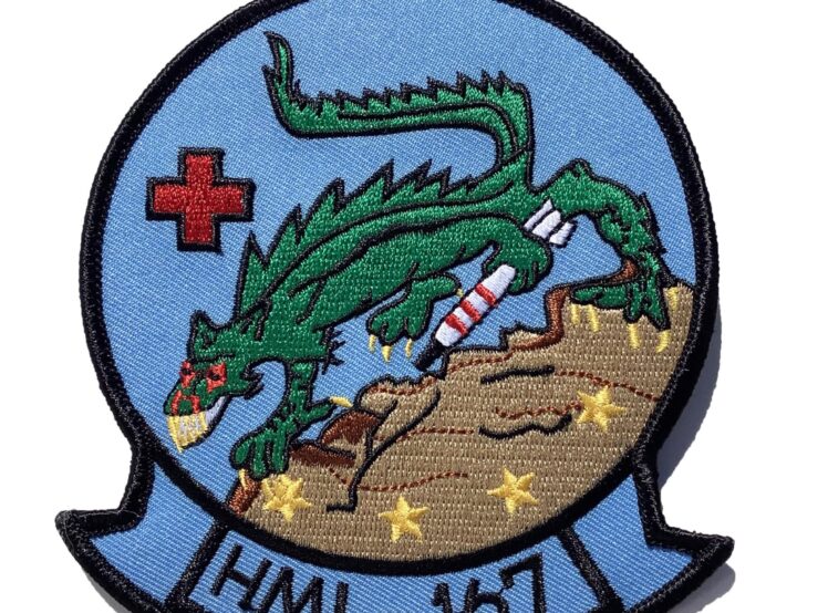 HML-167 Warriors Patch – Sew On