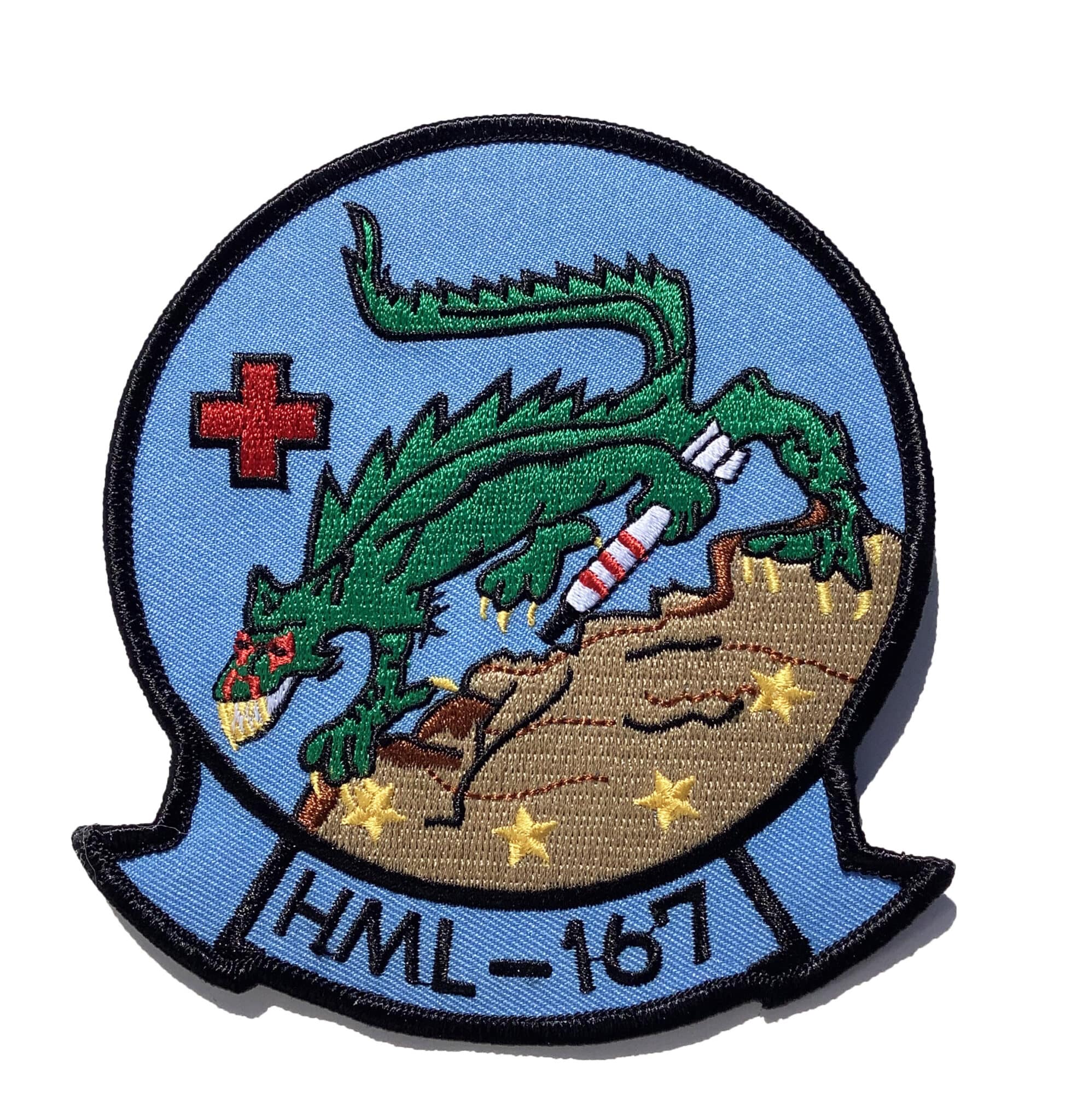 hml-167-warriors-patch-sew-on-squadron-nostalgia-llc