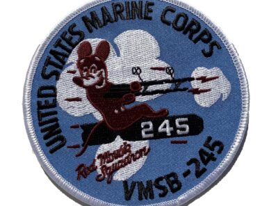VMSB-245 Red Mousie Squadron Patch – Sew On