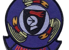 HMM-165 White Knights Patch – Plastic Backing