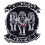 HMH-466 Wolfpack (3 Wolves) Patch – Sew On