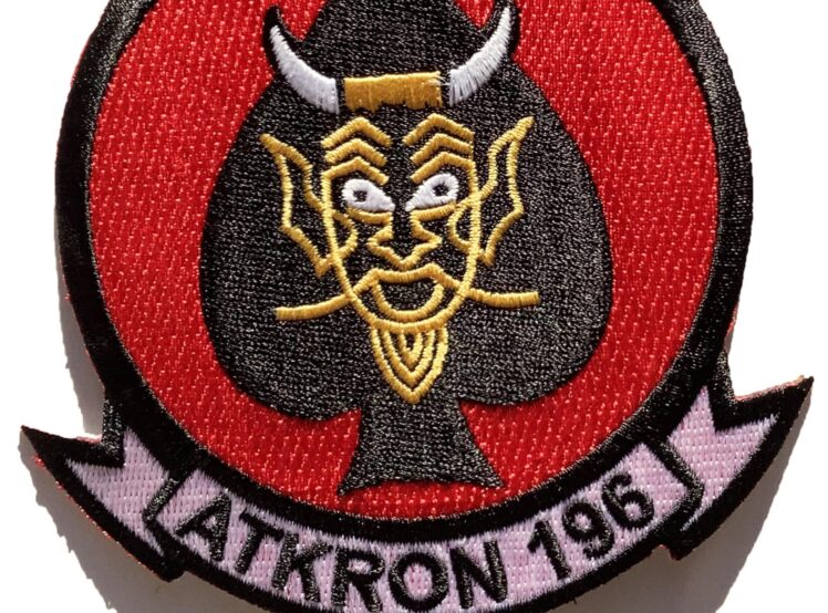 VA-196 Main Battery Squadron Patch – Sew On