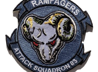 VA-83 Rampagers Squadron Patch – Sew On