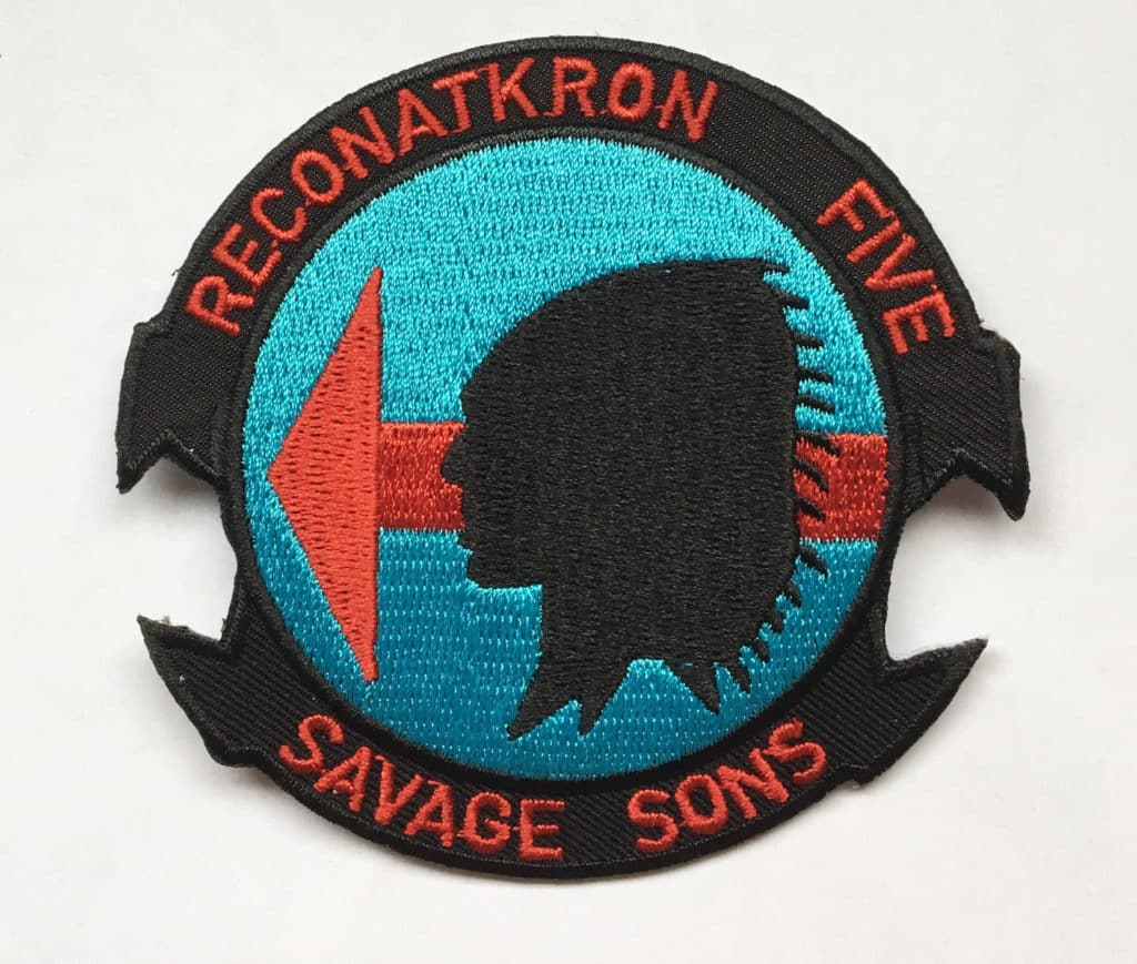 RVAH-5 Savage Sons Squadron Patch – Plastic Backing