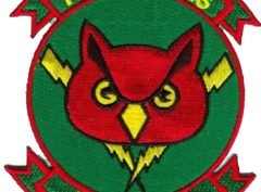 U.S. Navy RVAH-9 Hoot Owls Squadron Patch – Plastic Backing