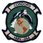 HMH-464 Condors Patch – Sew On, 4"