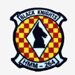 HMM-264 Black Knights Patch – Sew On, 4.5"