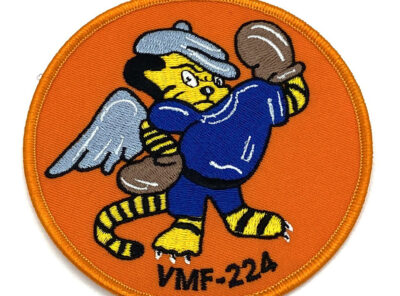 VMF-224 Bengals Patch – Sew On, 4″