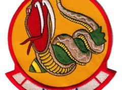 VA-204 River Rattlers Squadron Patch – Plastic Backing