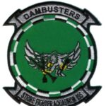VFA-195 Dambusters Squadron Patch – Plastic Backing