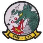 VMF-133 Patch – Plastic Backing