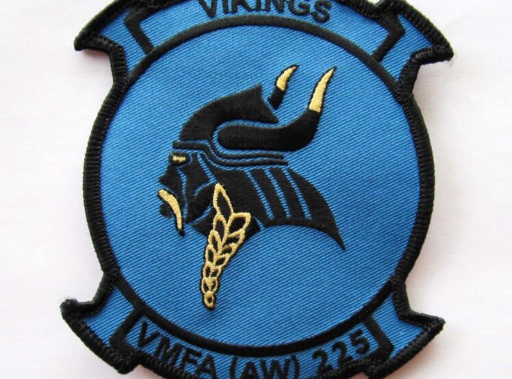 VMFA(AW)-225 Patch– Plastic Backing