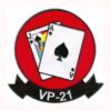 VP-21 Blackjacks Squadron Patch – Plastic Backing
