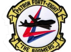 VP-48 Boomers Squadron Patch – Plastic Backing