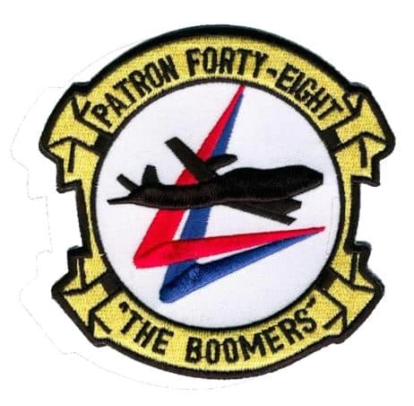 VP-48 Boomers Squadron Patch – Plastic Backing
