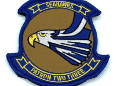 VP-23 Seahawks Squadron Patch – Sew on, 4″
