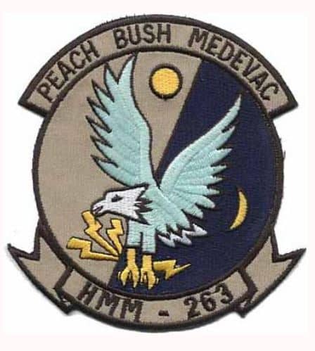 HMM-263 Peach Bush Medevac Patch – Plastic Backing