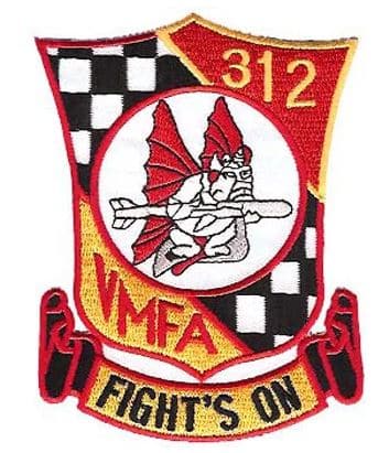 VMFA-312 Checkerboards Patch – Sew On